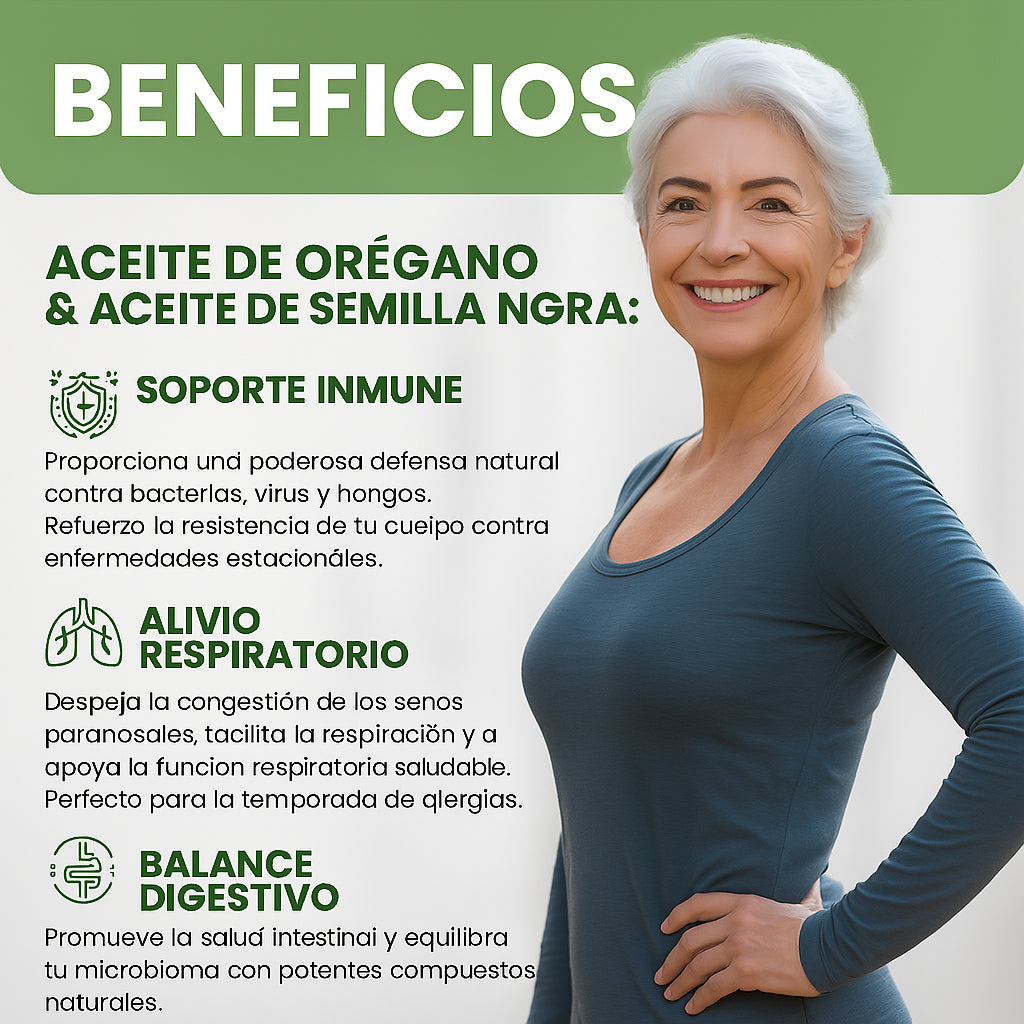 ACEITE DE ORÉGANO PREMIUM CON ACEITE DE SEMILLA NEGRA