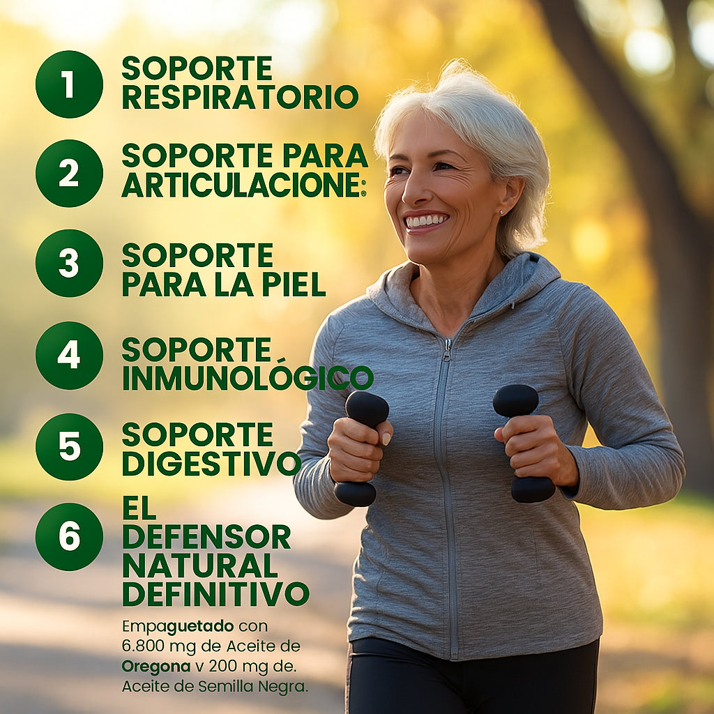 ACEITE DE ORÉGANO PREMIUM CON ACEITE DE SEMILLA NEGRA