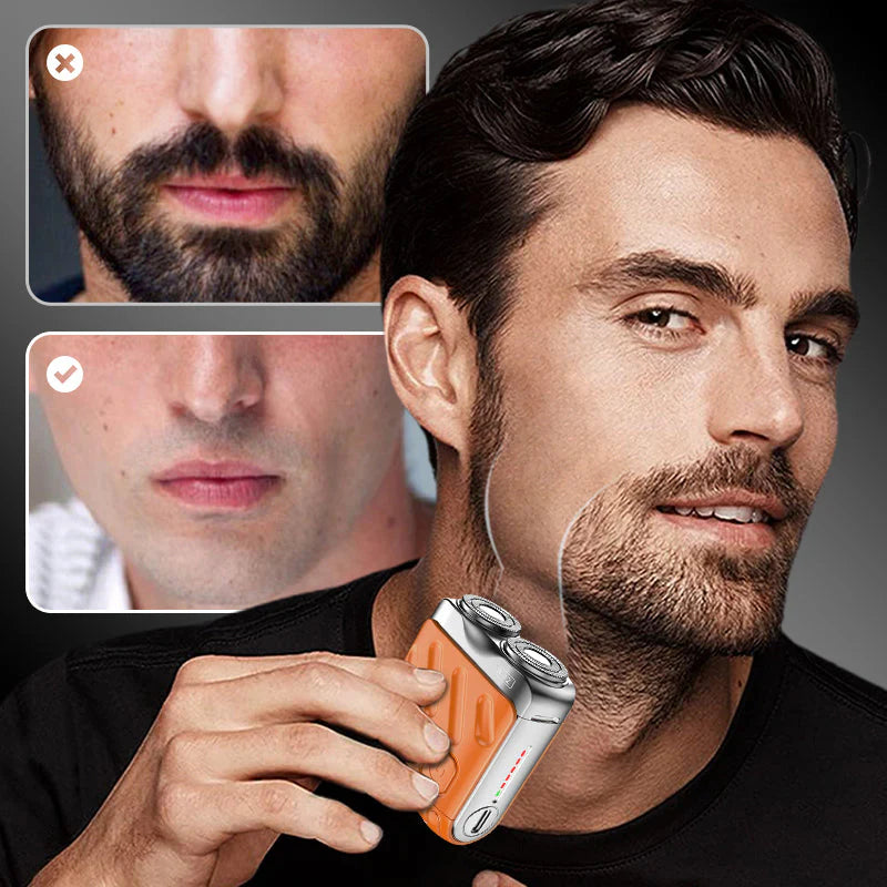 MAXPRO-Afeitadora Eléctrica de Bolsillo para Hombre