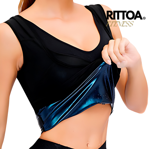 Camiseta Térmica de Sauna Femenina 2x1