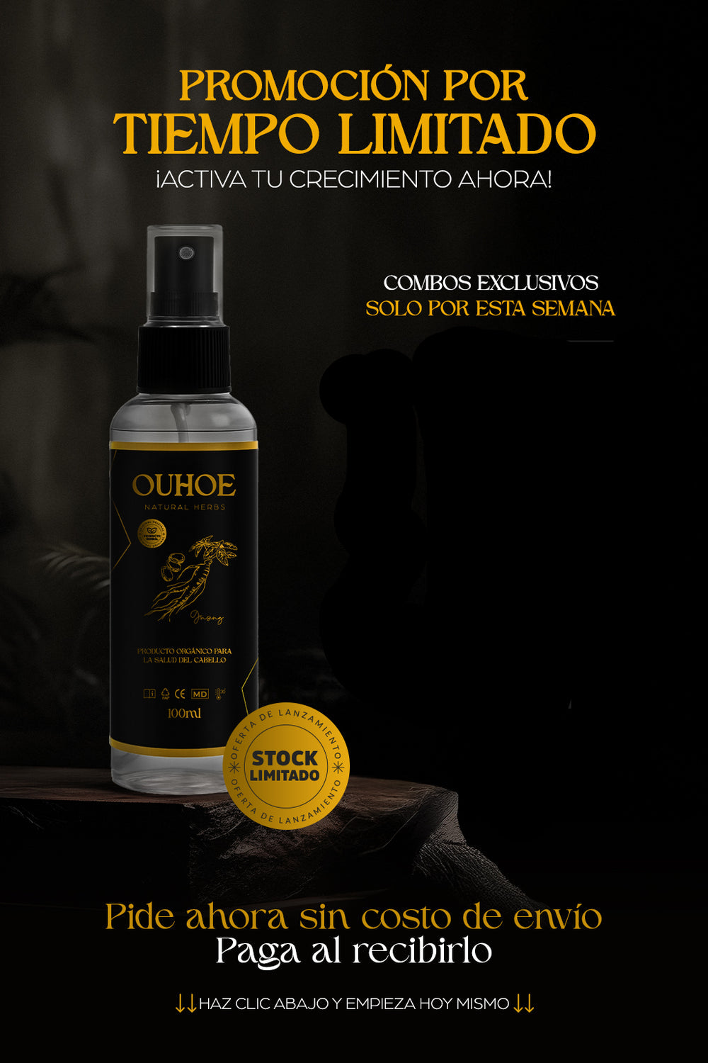Tónico Capilar - OUHOE® Premium Natural Herbs 2x1