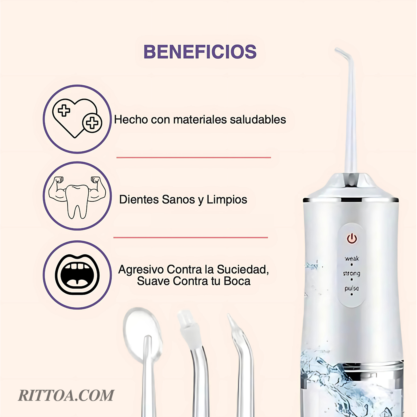 FreshFlow® Irrigador Dental Portátil