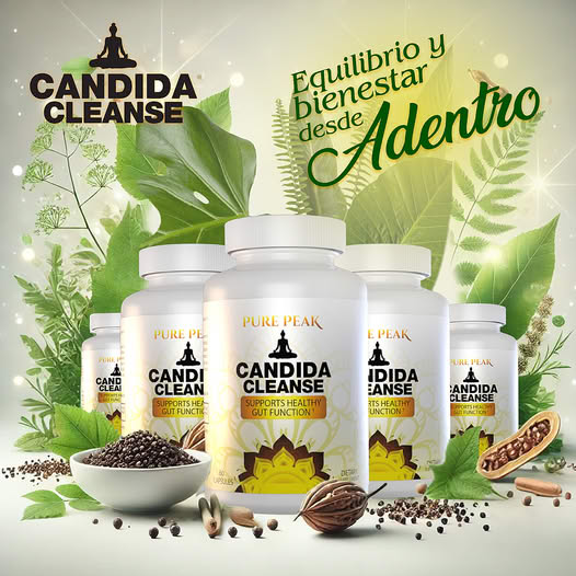 Pure peak™ Candida Cleanse: desparacitador apoyo para el intestino y el colon