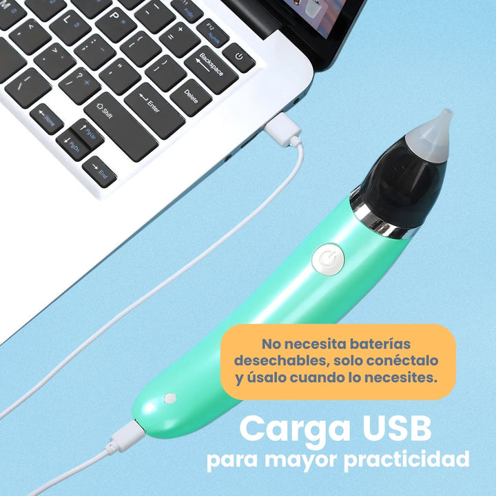 Breezy® Aspirador Nasal Portátil para Bebés ¡Ayuda a tu bebé a respirar libremente en segundos! 🔥