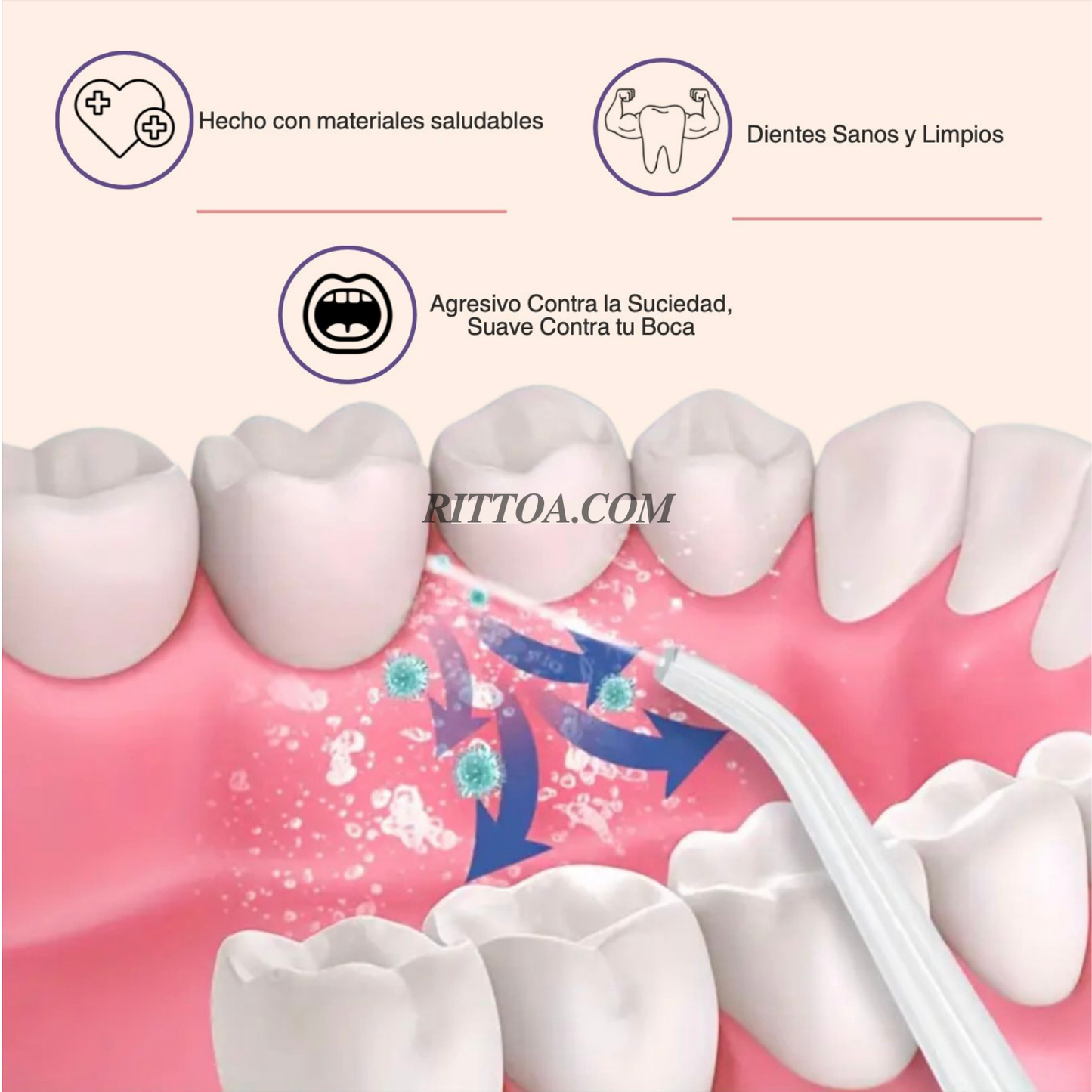 FreshFlow® Irrigador Dental Portátil