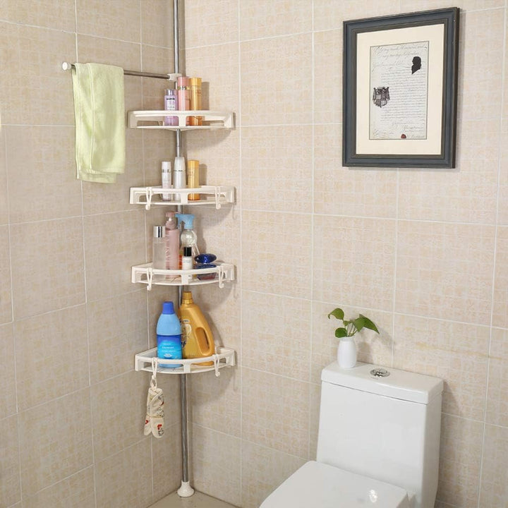 Organizador Esquinero Baño Ducha Ajuste ❌ ¡Adiós al desorden en tu baño!