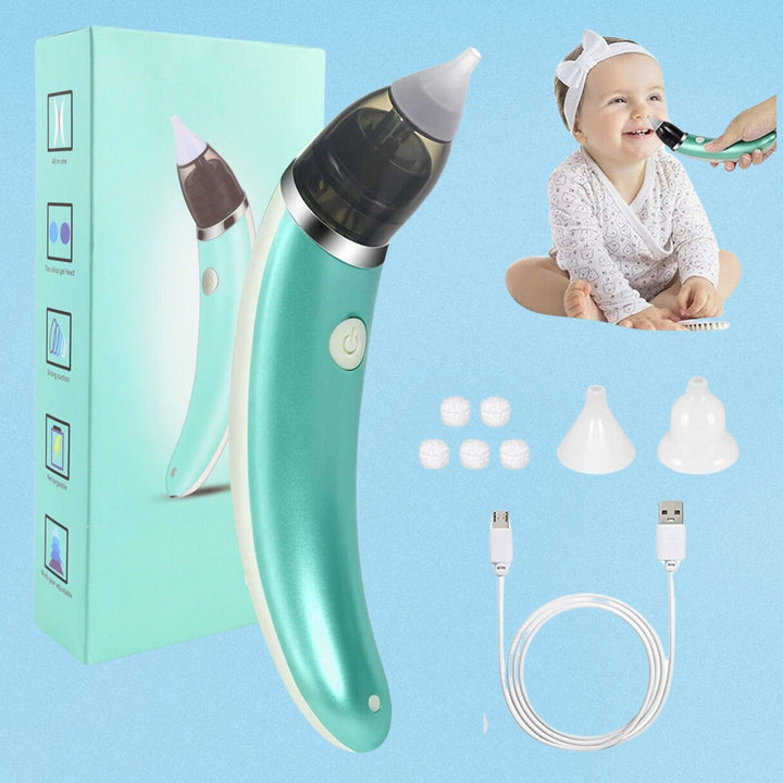 Breezy® Aspirador Nasal Portátil para Bebés ¡Ayuda a tu bebé a respirar libremente en segundos! 🔥