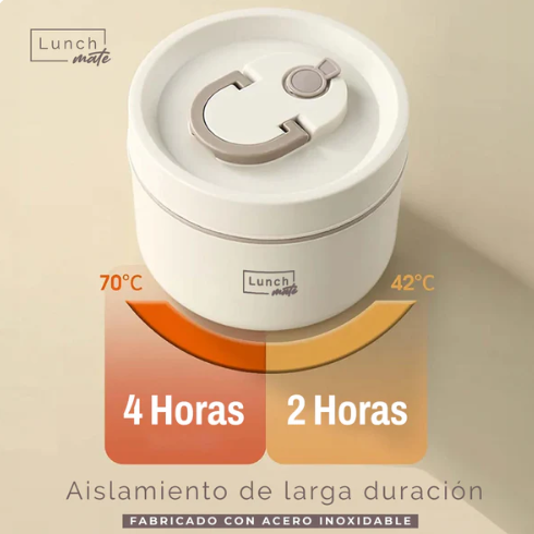 Lonchera térmica Lunch Mate™ acero inoxidable
