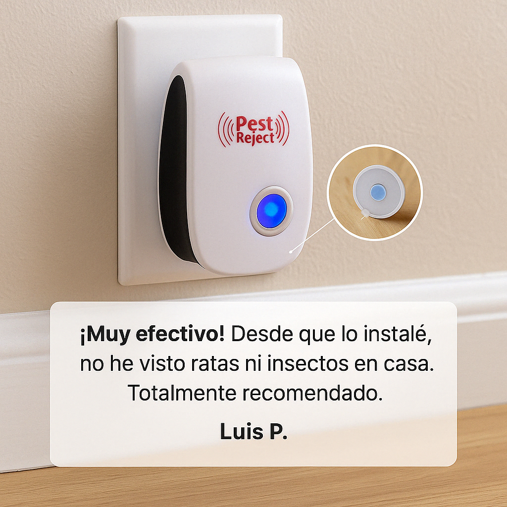 Repelente Eléctrico SilentGuard™