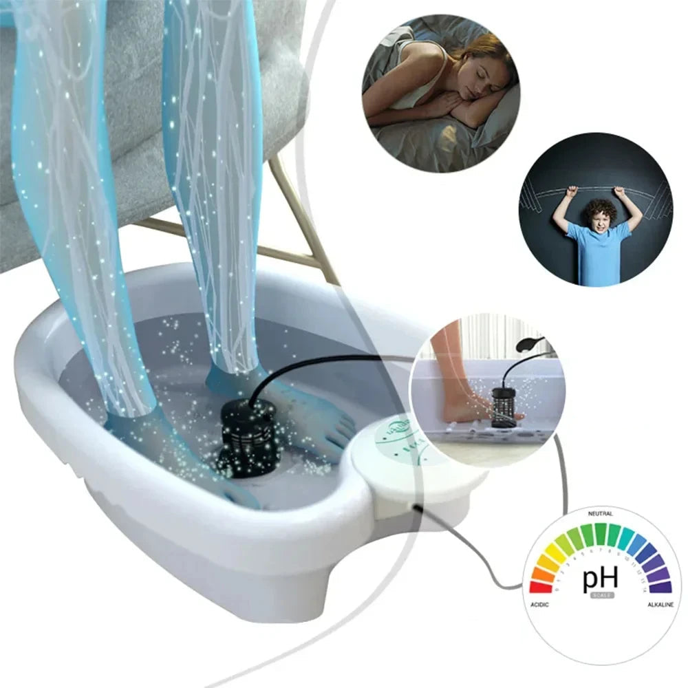 FOOT SPA desintoxicación iónica : terapia de salud y bienestar
