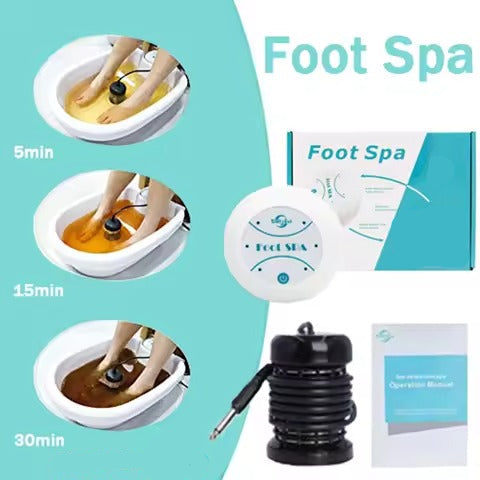 FOOT SPA desintoxicación iónica : terapia de salud y bienestar