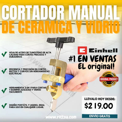 CORTADOR MANUAL DE CERÁMICA Y VIDRIO | EINHELL®