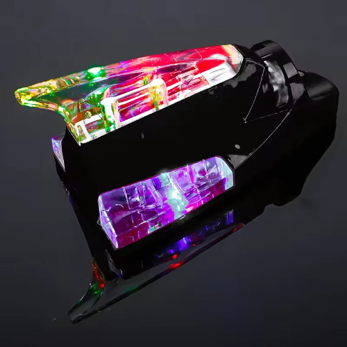 🌪️ Aleta Tiburón Eólica RGB – Estilo y Tecnología en Movimiento ( color negro )