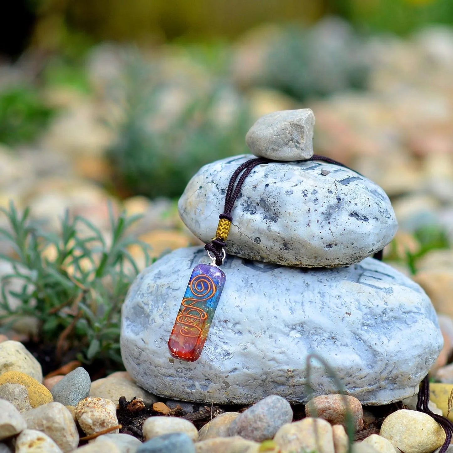 Om™ - Collar de los 7 chakras