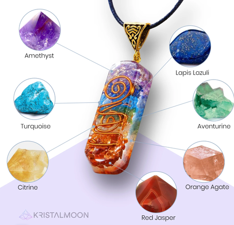 Om™ - Collar de los 7 chakras