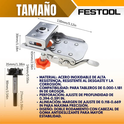 GUÍA DE PERFORACIÓN PARA BISAGRAS | FESTOOL®