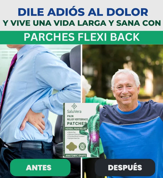 PARCHES ALIVIO HIERBAS NATURALES  FLEXI BACK