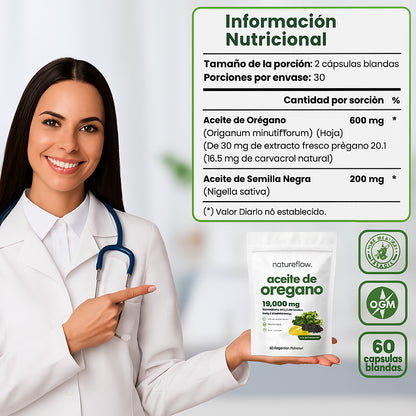 ACEITE DE ORÉGANO PREMIUM CON ACEITE DE SEMILLA NEGRA