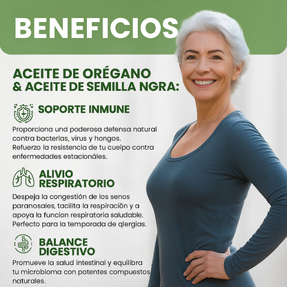 ACEITE DE ORÉGANO PREMIUM CON ACEITE DE SEMILLA NEGRA