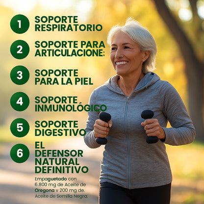 ACEITE DE ORÉGANO PREMIUM CON ACEITE DE SEMILLA NEGRA
