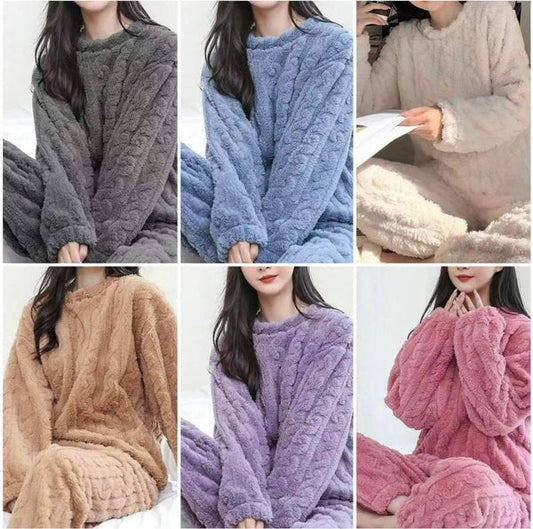 Snuggo™ Pijama Conjuntos de 2 piezas de otoño para mujer