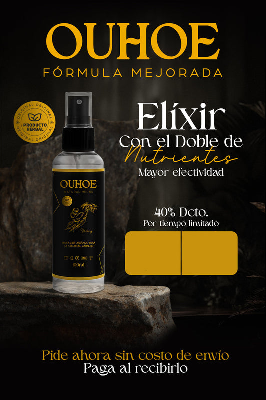 Tónico Capilar - OUHOE® Premium Natural Herbs 2x1