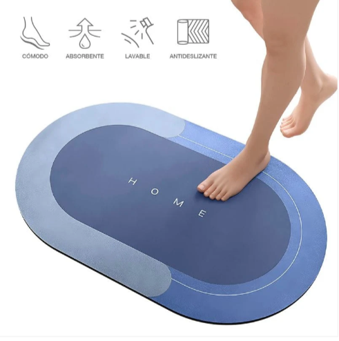 🔥 Alfombra de baño   ultra absorvente antideslizante