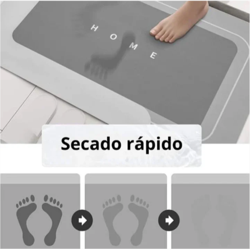 🔥 Alfombra de baño   ultra absorvente antideslizante