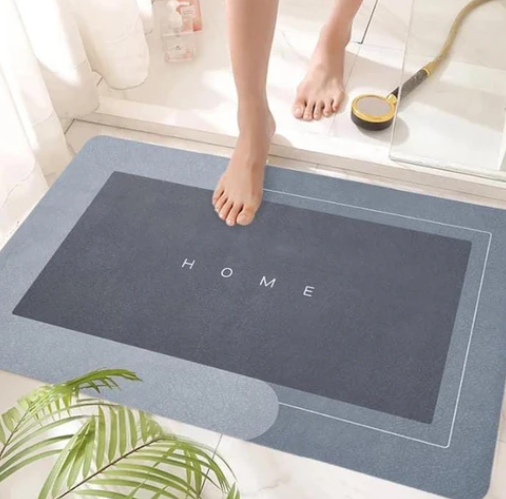 🔥 Alfombra de baño   ultra absorvente antideslizante