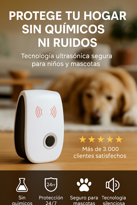 Repelente Eléctrico SilentGuard™