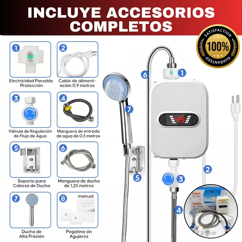 CALENTADOR DE DUCHA