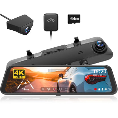 CAMARA RETROVISOR HD - RETRODUO™ + camara trasera de regalo