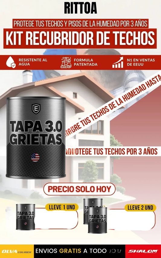 PRO-Reparador de fugas recistente al agua  Sellador 2 en 1