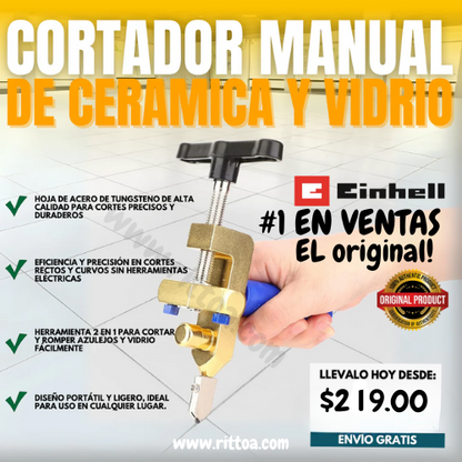 CORTADOR MANUAL DE CERÁMICA Y VIDRIO | EINHELL®