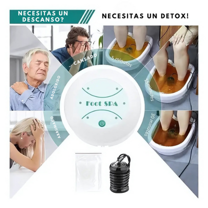 FOOT SPA desintoxicación iónica :  terapia de salud y bienestar